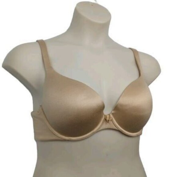 Lane Bryant Cacique Bra Intuition Uplift Plunge Cafe Mocha Size 46DDD - Picture 7 of 7